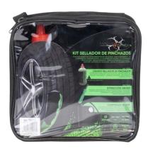 FLEXICAR 54013 - KIT SELLADOR DE PINCHAZOS (LIQUIDO+COMPRESOR AIRE)