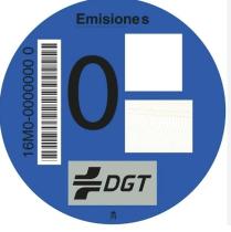 FLEXICAR ETQ10 - DISTINTIVO MEDIO AMBIENTAL TIPO 0