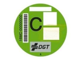 FLEXICAR ETQ1C - DISTINTIVO MEDIO AMBIENTAL TIPO C